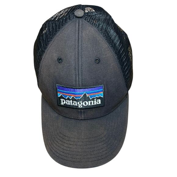 Patagonia Unisex P-6 Logo Trucker Adjustable Hat One Size Fits All Forge Gray - Picture 6 of 6